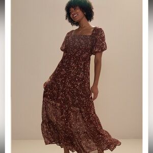 Francesca’s Whitney Floral Collections Maxi Dress Sz XS